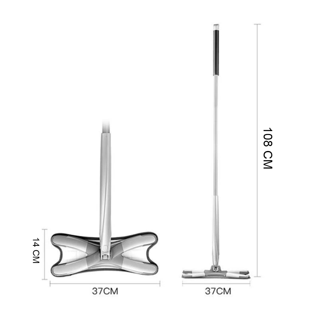 Mop pivotant cu maner reglabil, cu microfibre